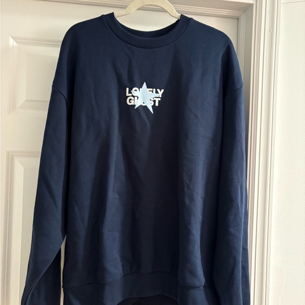LONELY GHOST Navy Sweatshirt